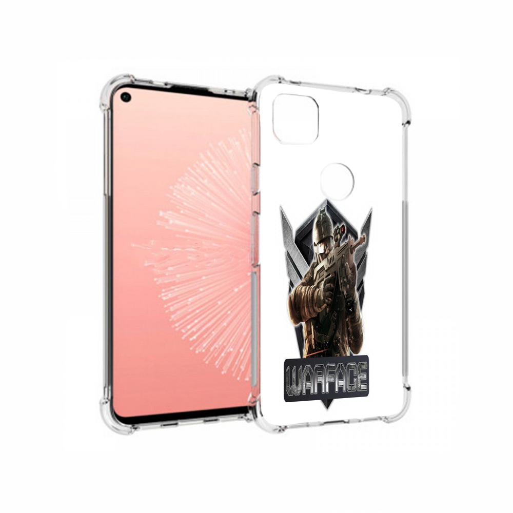 

Чехол MyPads Tocco для Google Pixel 4A игра про войну, Прозрачный, Tocco