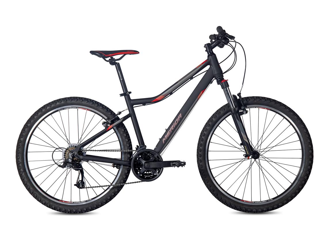 

Велосипед Merida Matts 6.5 2023 L mattblack/red/grey, Черный;красный;серый, Matts 6.5