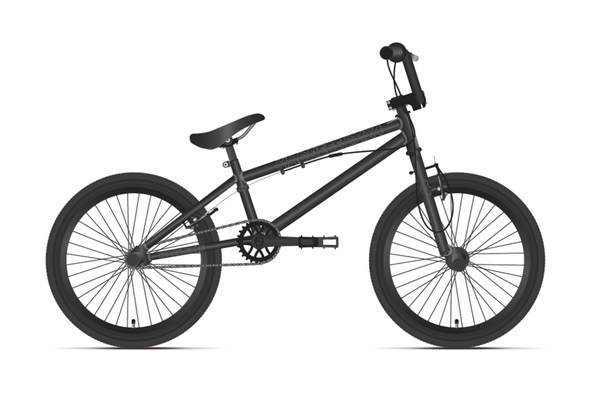 фото Велосипед stark madness bmx 4 2021 one size черный/радужный