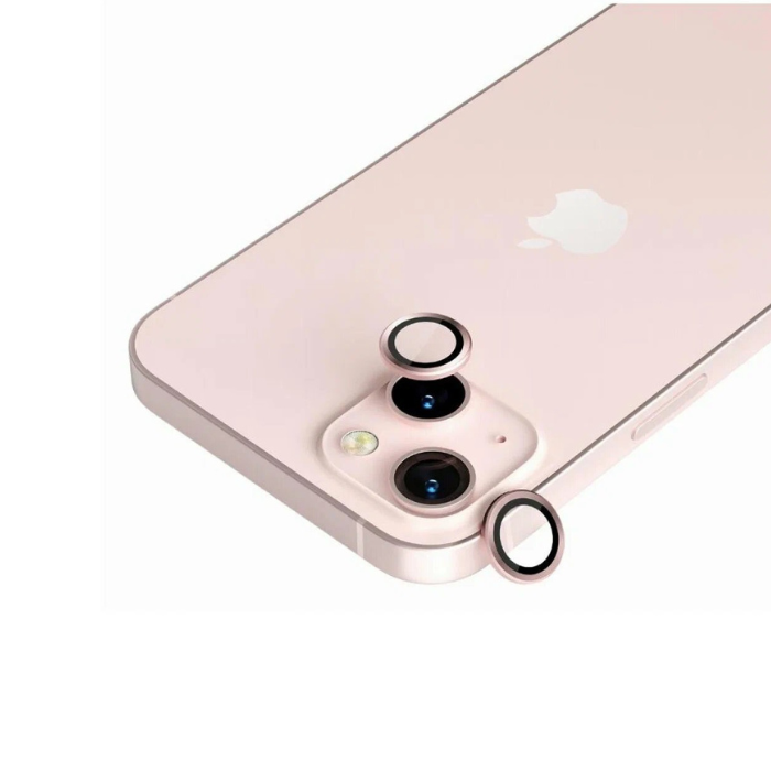 

Защитное стекло камеры iPhone 13/13 Mini (светящийся розовый)