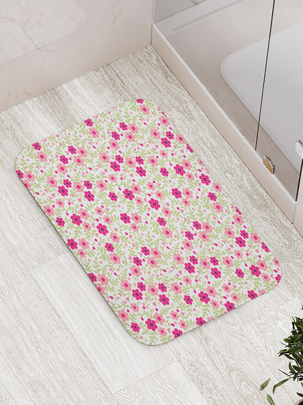 

bath_70751 Коврик противоскользящий для ванной, сауны, бассейна, 77х52 см