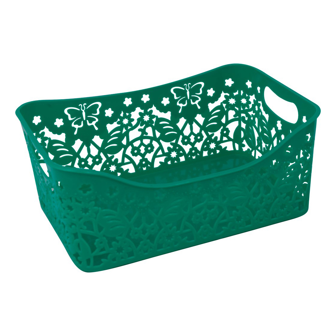 

Корзинка для ванной Homeclub Элегия пластик 24 x 17 x 10 см HM8452-B в ассортименте
