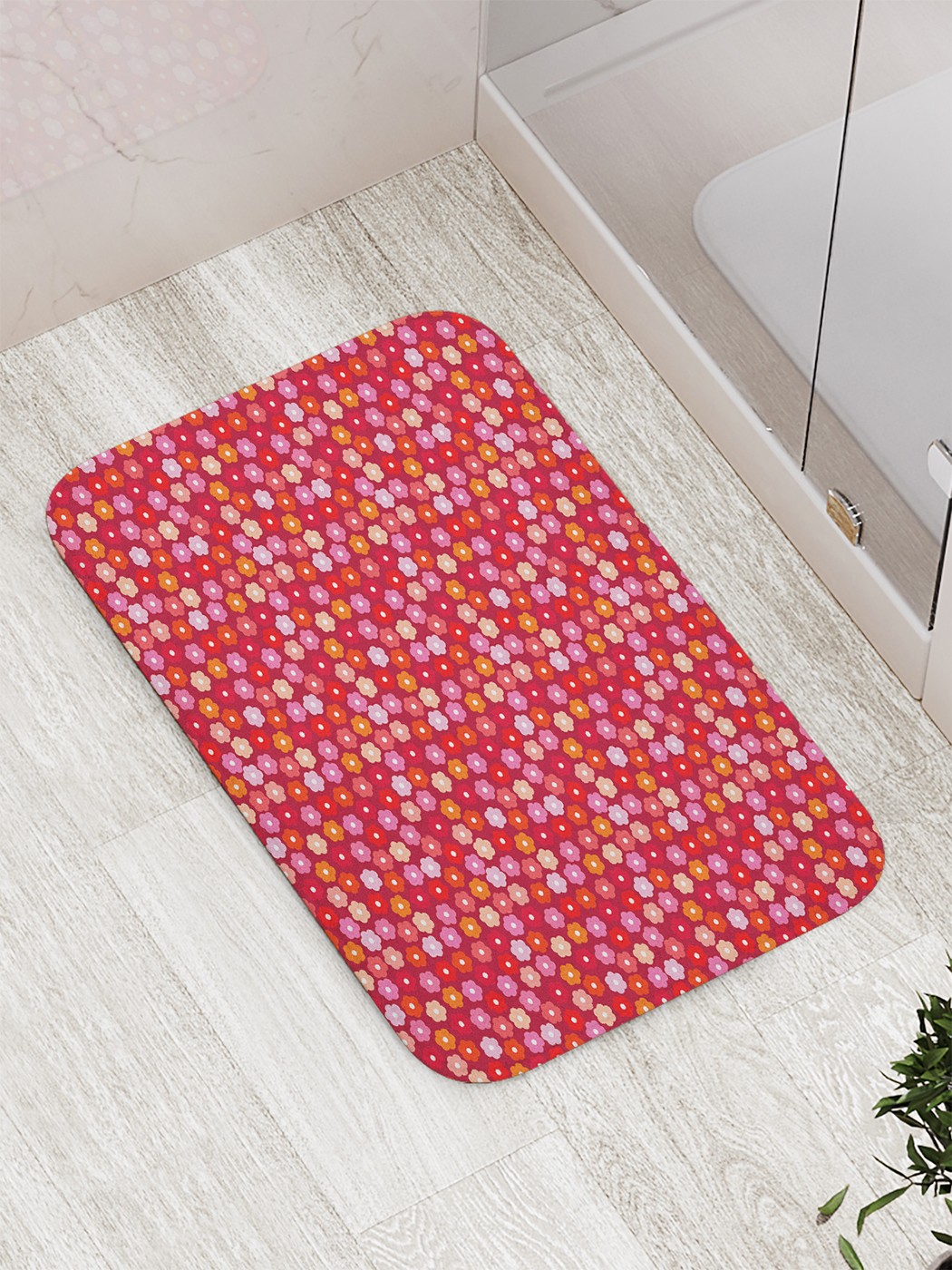 

bath_70744 Коврик противоскользящий для ванной, сауны, бассейна, 77х52 см