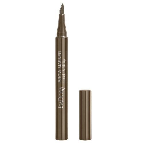 

Маркер для бровей IsaDora Brow Marker comb&fill tip 20, 1 мл, Коричневый