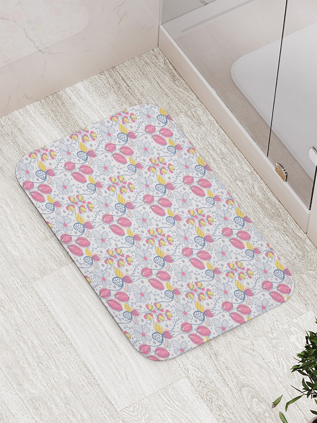 

bath_70675 Коврик противоскользящий для ванной, сауны, бассейна, 77х52 см