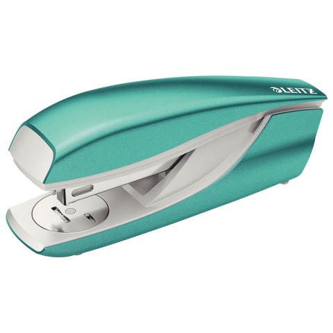 

Степлер LEITZ NeXXt WOW, №24/6, 26/6, до 30 листов, металлический, бирюзовый металлик