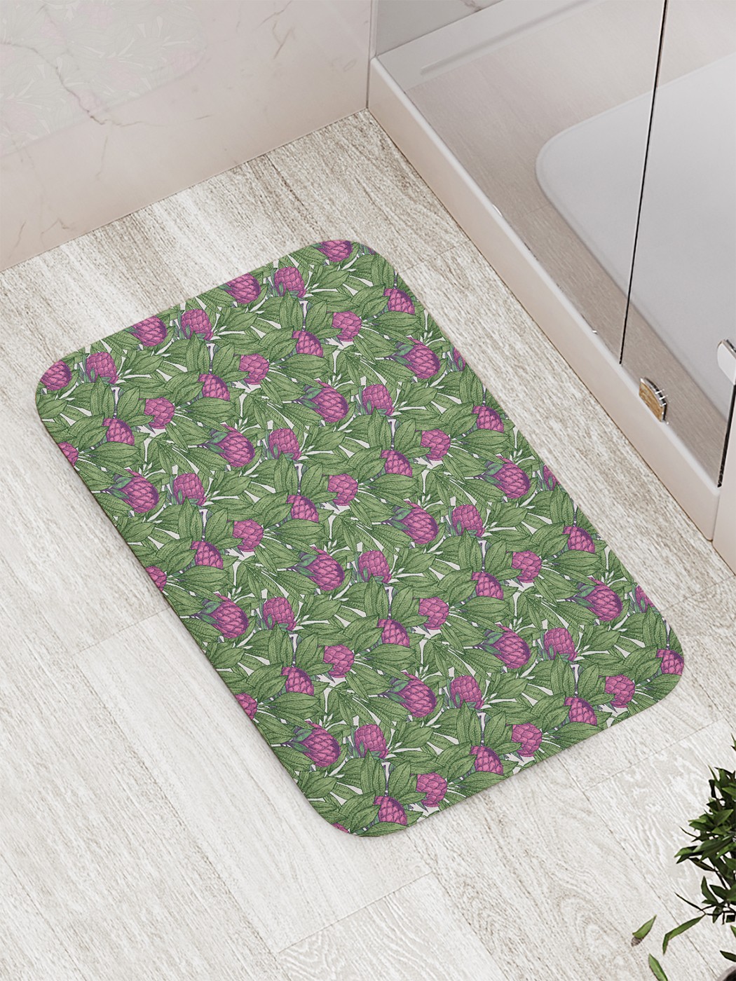 

bath_70641 Коврик противоскользящий для ванной, сауны, бассейна, 77х52 см