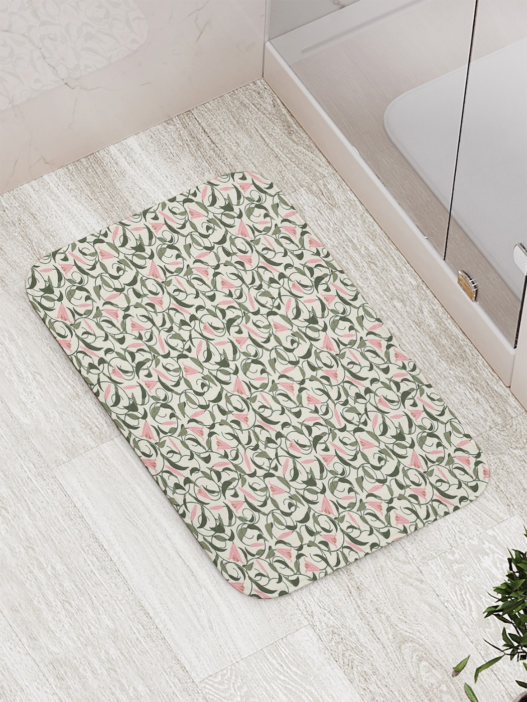 

bath_70636 Коврик противоскользящий для ванной, сауны, бассейна, 77х52 см