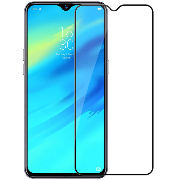 

Защитное стекло для Realme C21 5D Черное