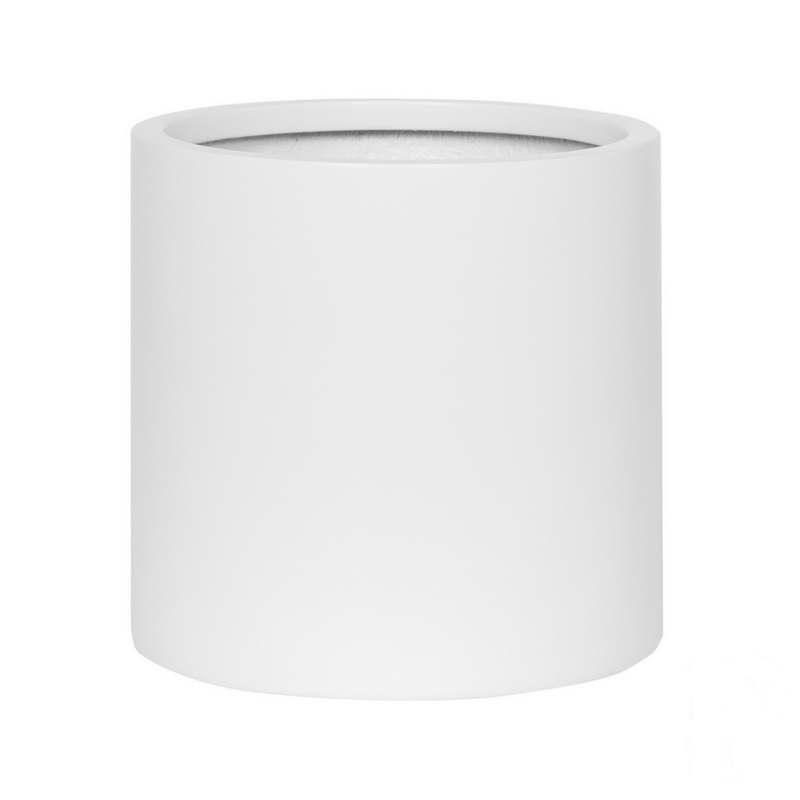 

Цветочное кашпо Pottery Pots Puk E1033-25-MW 5 л белый матовый 1 шт., Puk
