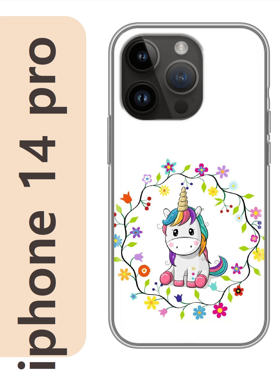 

Чехол на Apple Iphone 14 pro единорог 507, Iphp14erog
