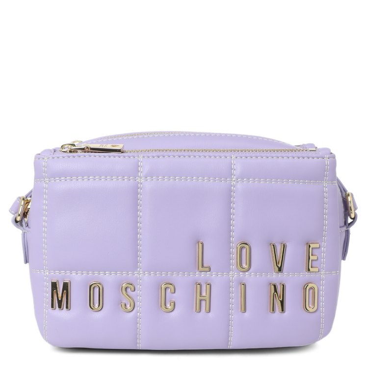 

Сумка женская Love Moschino JC4266PP светло-фиолетовый, 14х22х11 см, JC4266PP