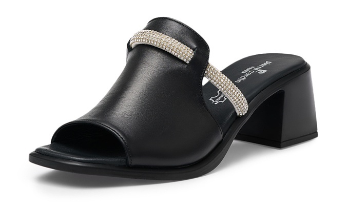 

Мюли женские Pierre Cardin 227489 черные 37 RU, Черный, 227489