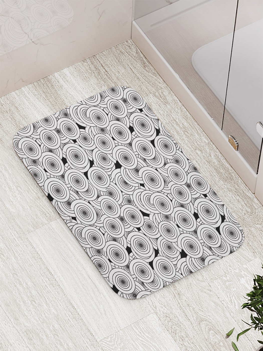 

bath_70595 Коврик противоскользящий для ванной, сауны, бассейна, 77х52 см