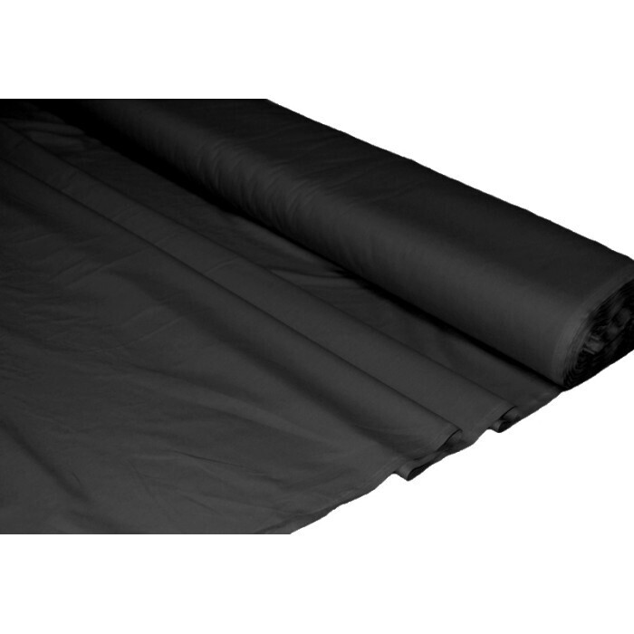 Ткань для шитья, бязь черная ГОСТ, Ткани Хлопок Трикотаж, ширина 150 см, отрез 4 м.