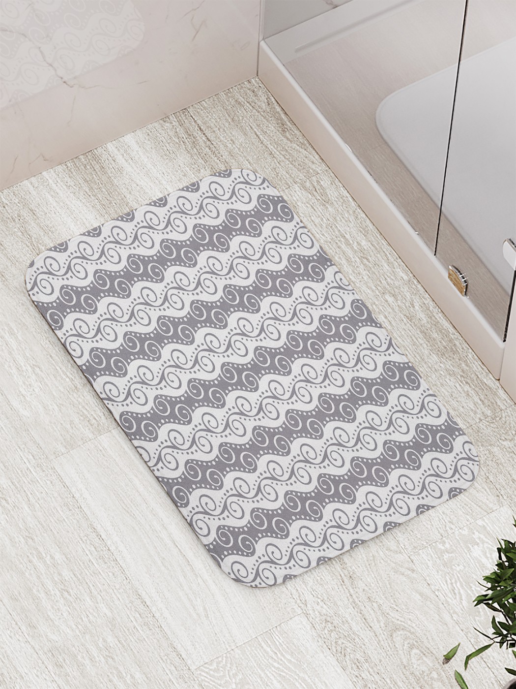 

bath_70591 Коврик противоскользящий для ванной, сауны, бассейна, 77х52 см