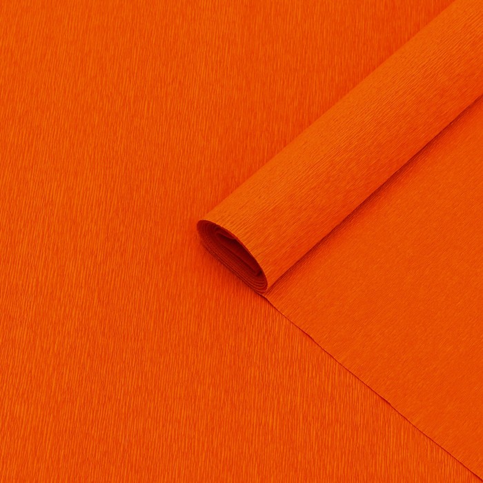 Cartotecnica Rossi Бумага гофрированная 374 оранжевая,90 гр,50 см х 1,5 м
