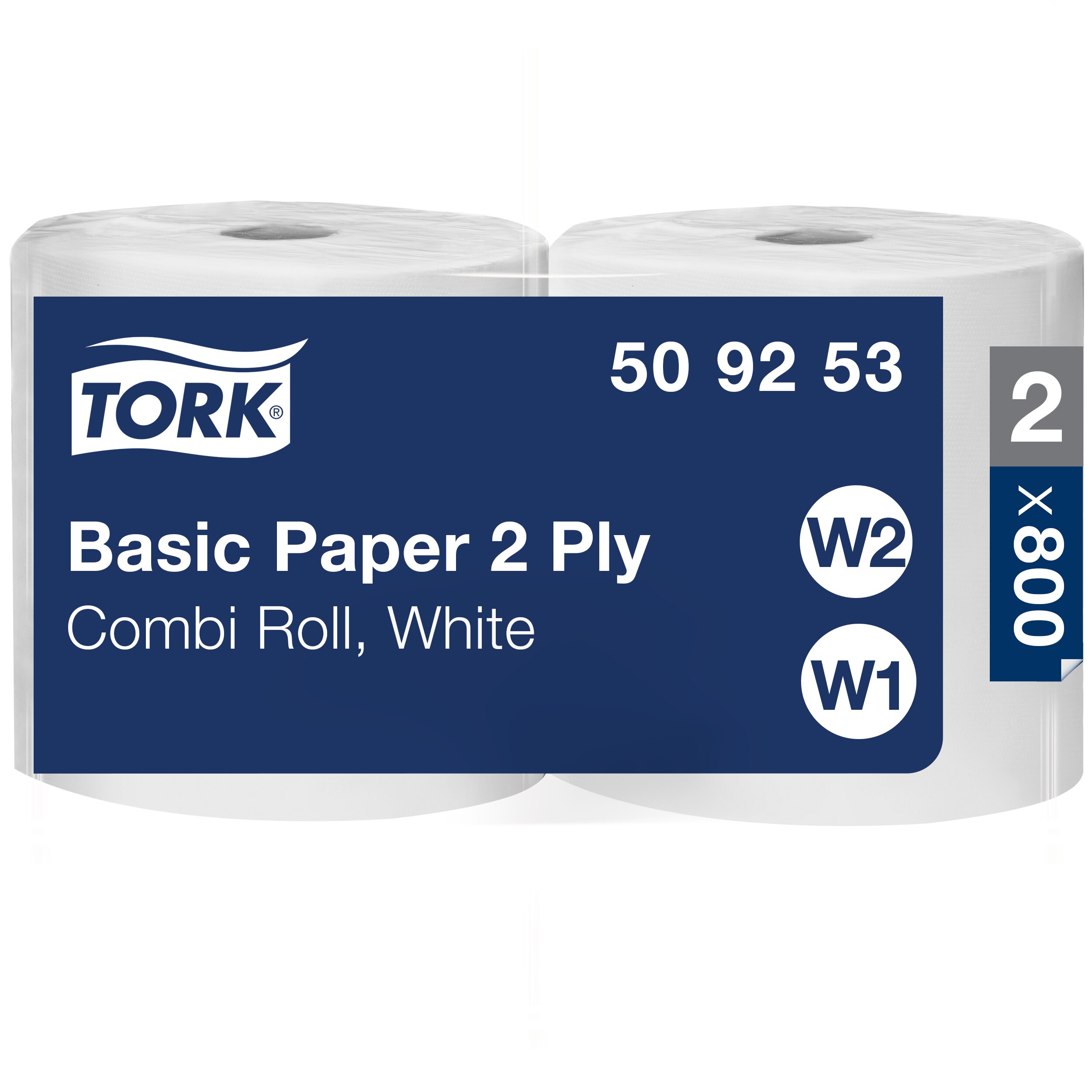 

Бумага протирочная TORK Система W1, W2, 2 шт., Universal, 800 л 33х25,5 см, 2сл