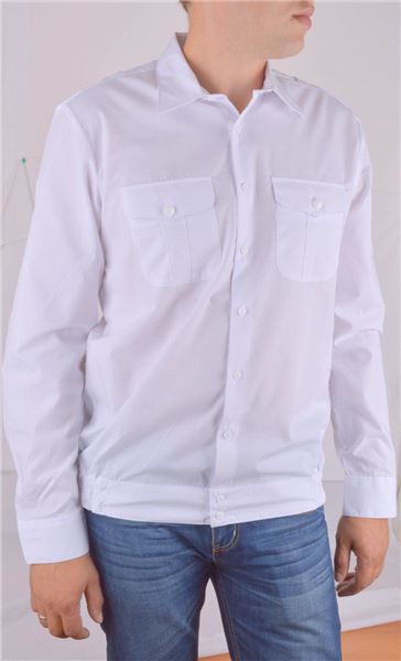 

Рубашка мужская Imperator Army White белая 46/178-186, Белый, Army White