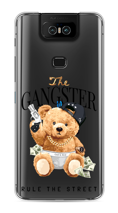 

Чехол на Asus Zenfone 6 ZS630KL "The Gangster", Бежевый;серый;черный, 43950-6