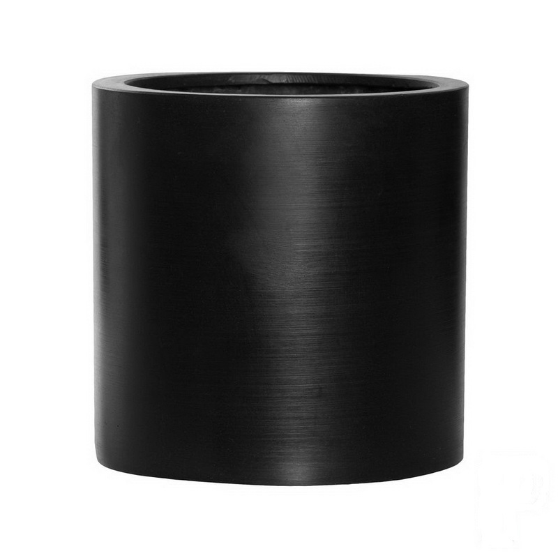 

Цветочное кашпо Pottery Pots Puk E1033-25-01 5 л черный матовый 1 шт., Puk
