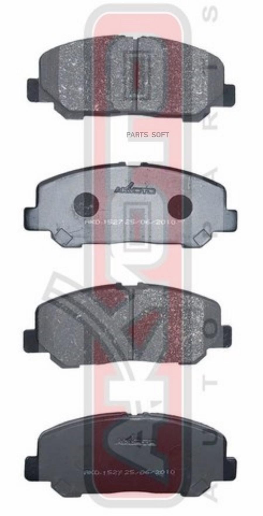 

Тормозные колодки Akyoto передние дисковые AKD1527