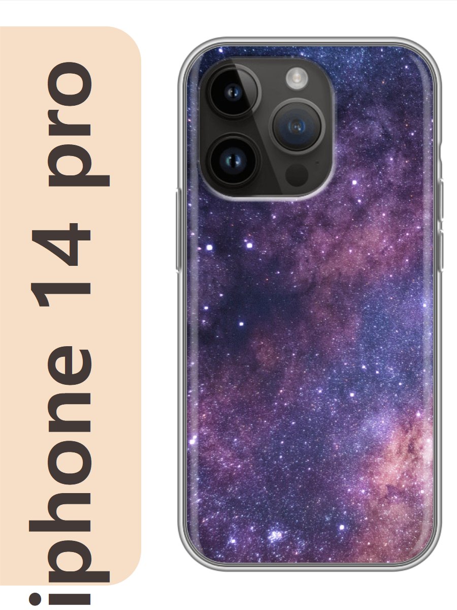 

Чехол на Apple Iphone 14 pro космос звезды 365, Прозрачный, Iphp14rzne