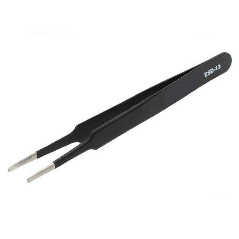 

10 штук, Пинцет для SMD компонентов прямой ESD-13