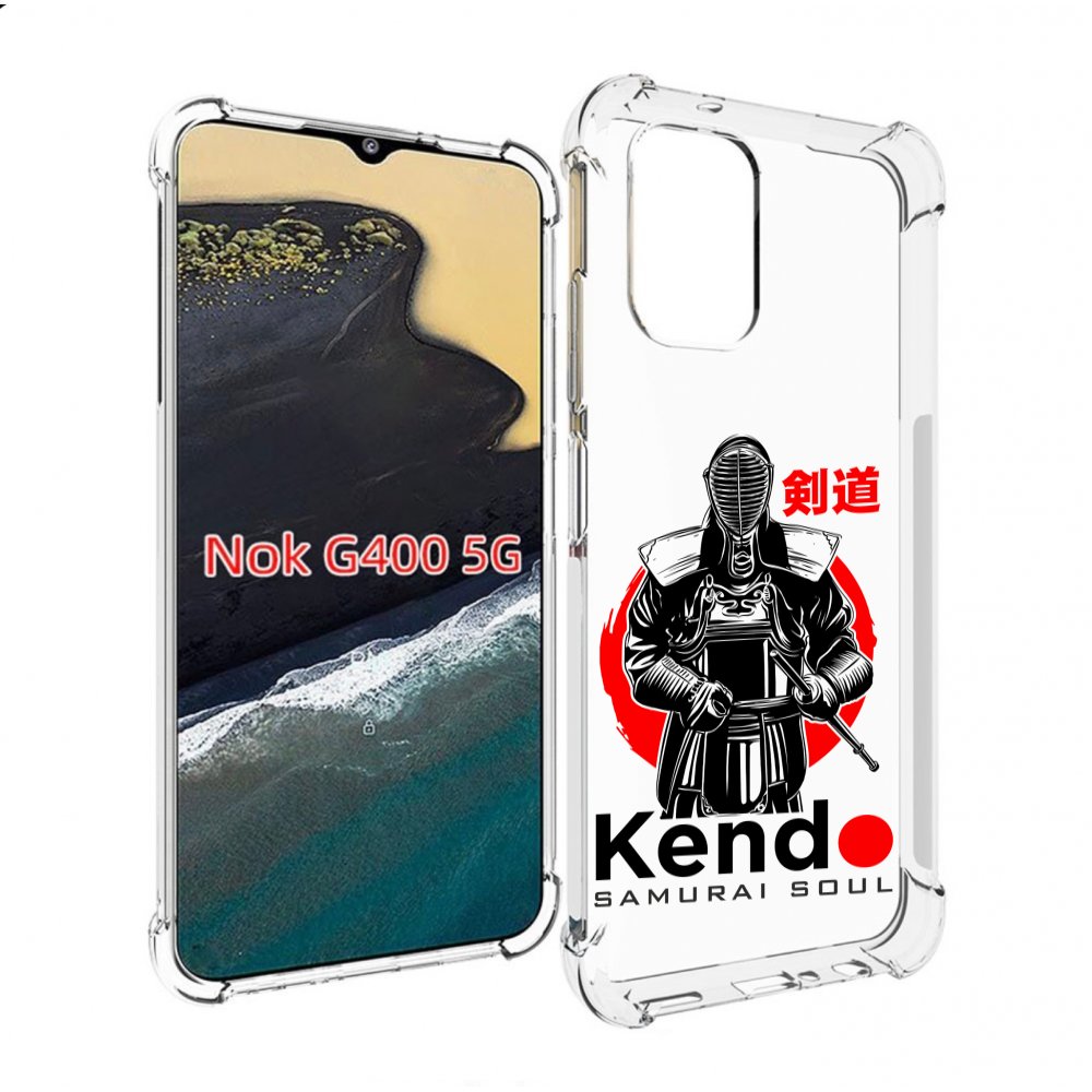 

Чехол MyPads рисованый самурай для Nokia G400 5G, Прозрачный, Tocco