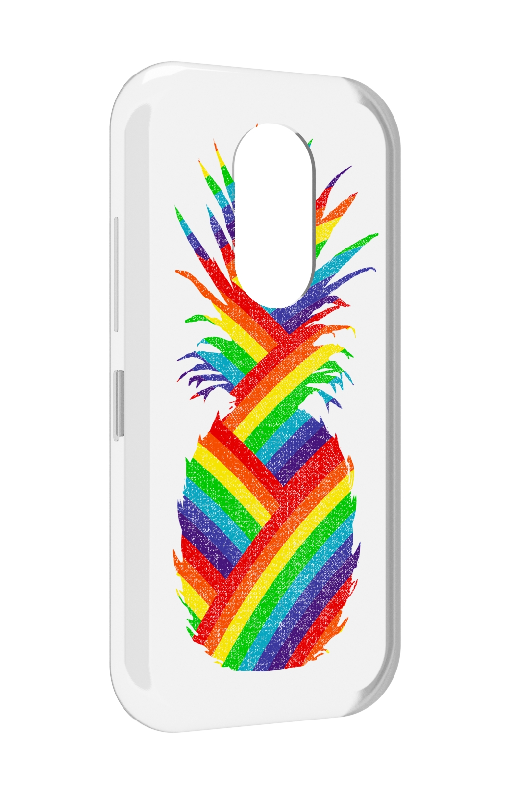 

Чехол MyPads радужный ананас для Doogee S61 / S61 Pro, Прозрачный, Tocco