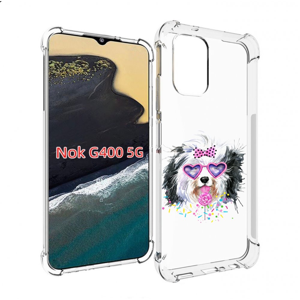 

Чехол MyPads пушистик для Nokia G400 5G, Прозрачный, Tocco