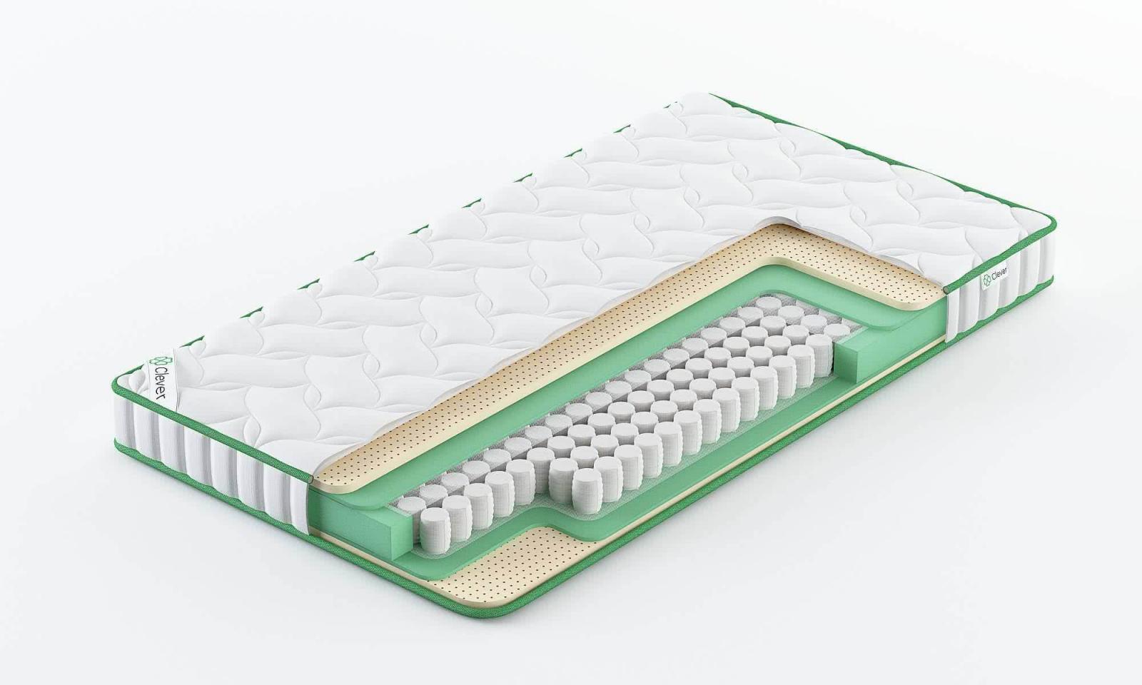 

Матрас Clever Sweet Slim 110x165, Белый, CLEVER SWEET SLIM