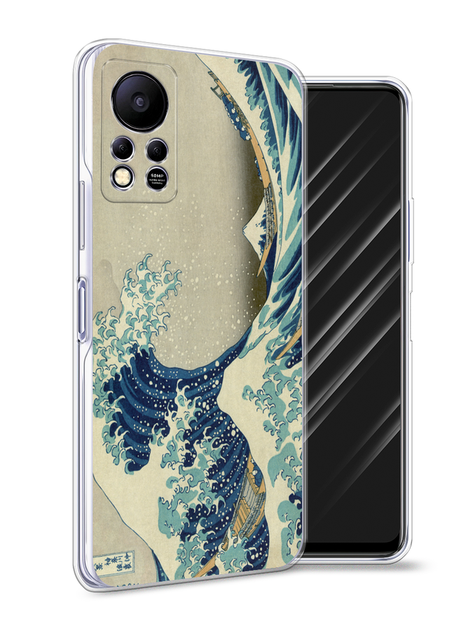 

Чехол Awog на Infinix HOT 11S NFC "Большая волна в Канагаве", Разноцветный, 3100950-9