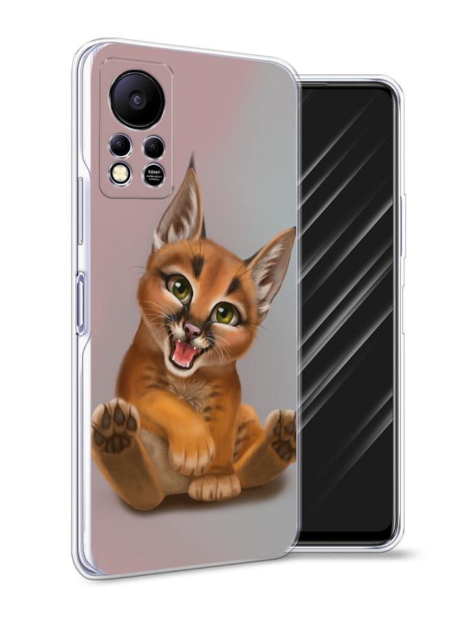 

Чехол Awog на Infinix HOT 11S NFC "Малыш рыси", Разноцветный, 3100950-1