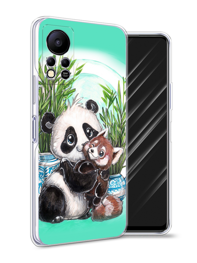

Чехол Awog на Infinix HOT 11S NFC "Друзья зверята", Разноцветный, 3100950-2