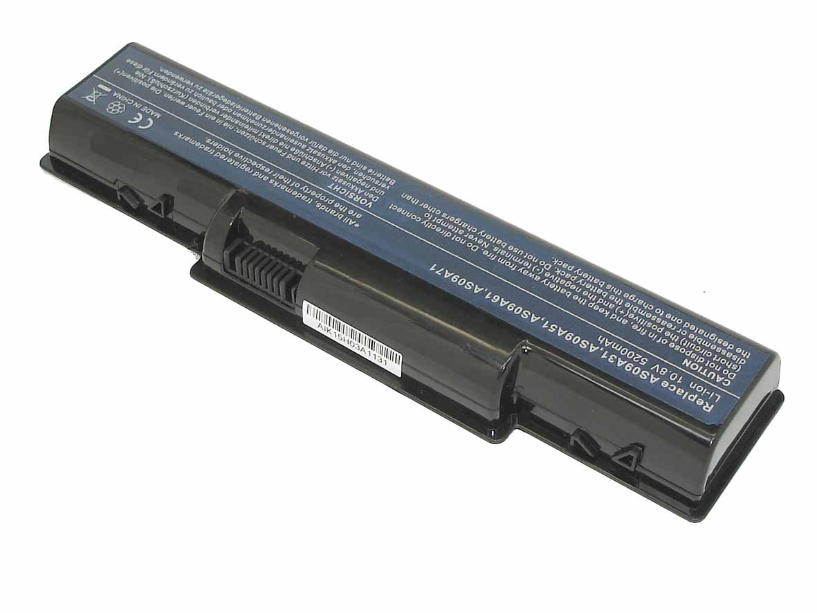 Аккумулятор GREENWAY для ноутбука Acer Aspire 5516 10.8V 5200mAh AS09A61 OEM черная