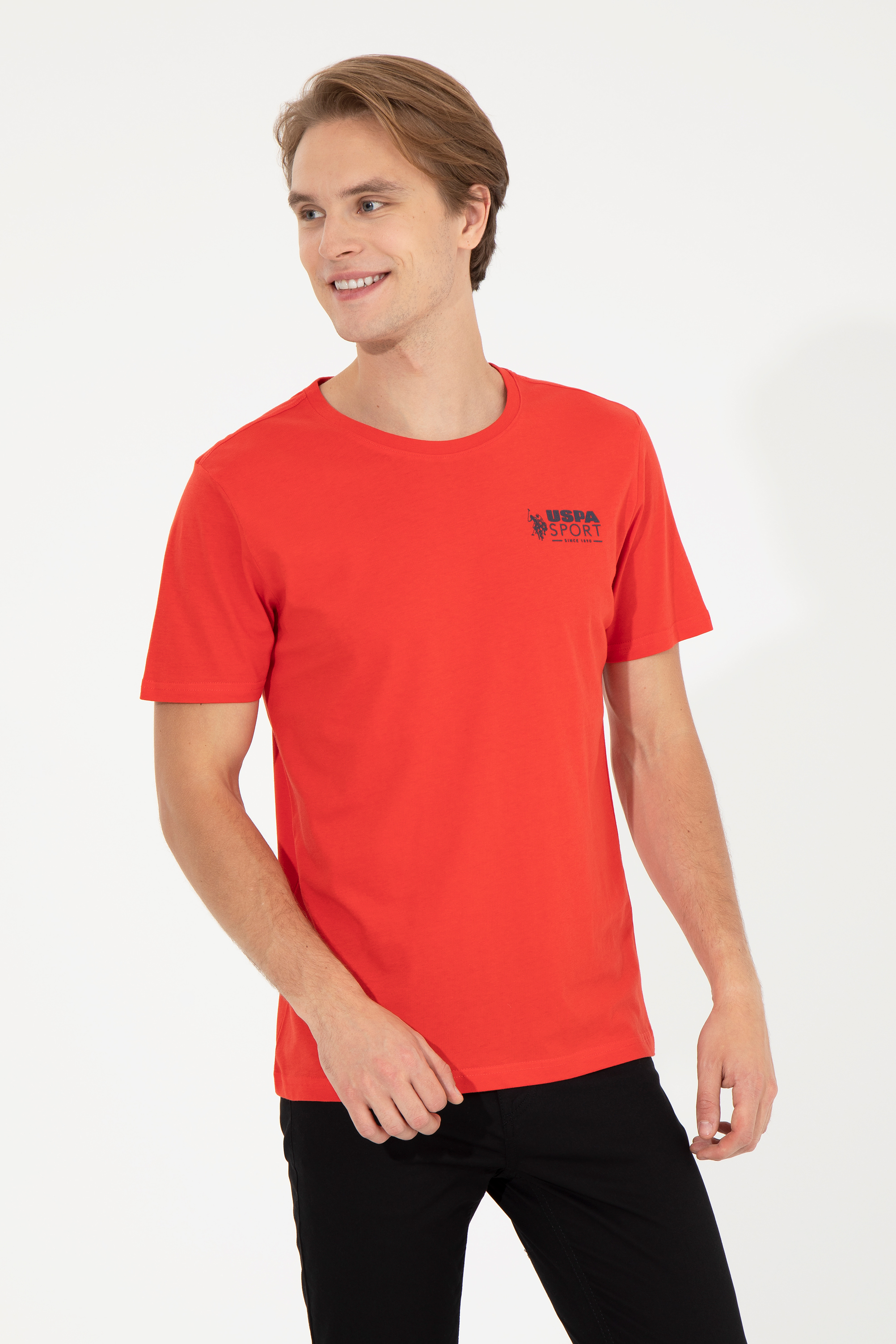 

Футболка мужская U.S. POLO Assn. G081SZ0110NEGAL красная S, Красный, G081SZ0110NEGAL