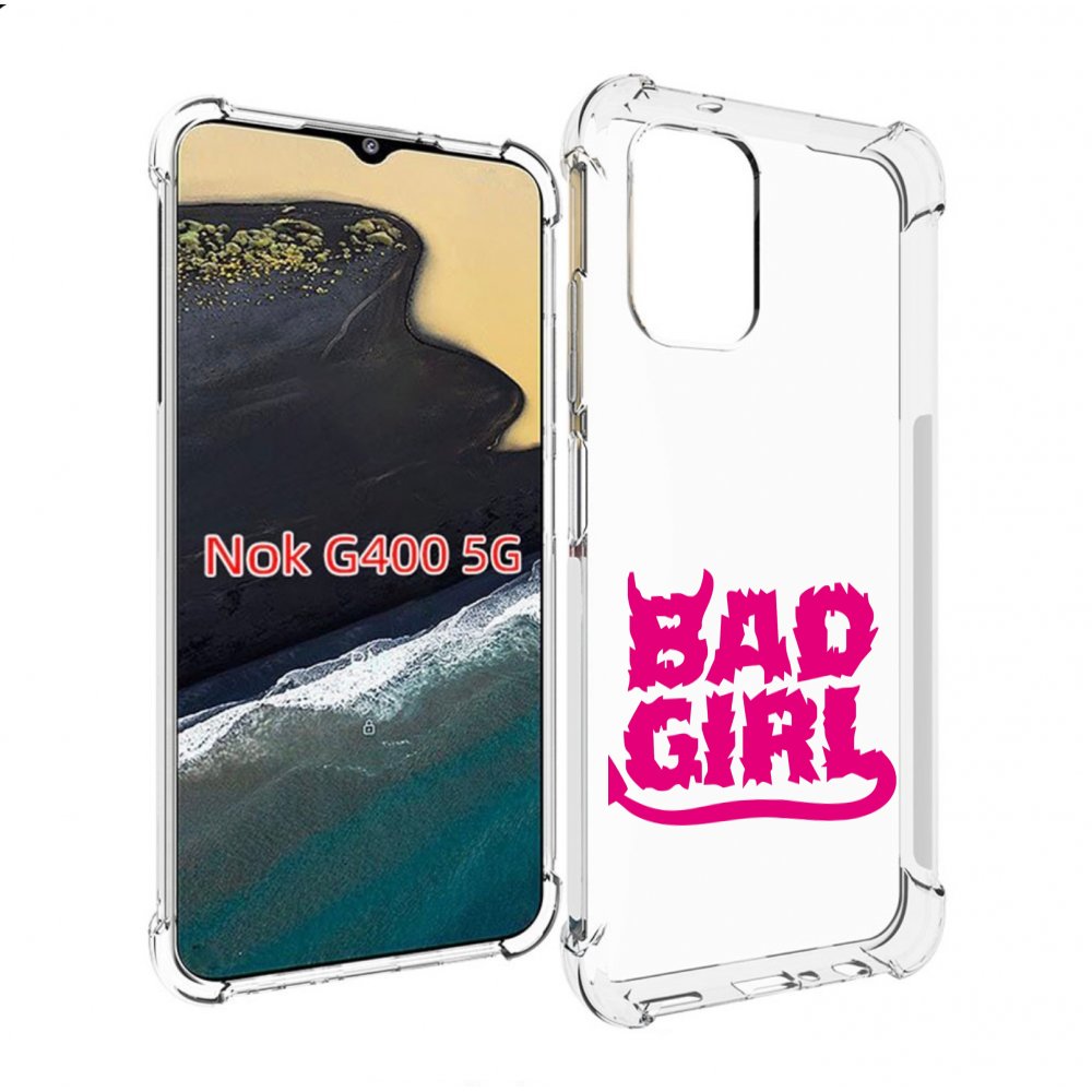 

Чехол MyPads плохая девочка для Nokia G400 5G, Прозрачный, Tocco