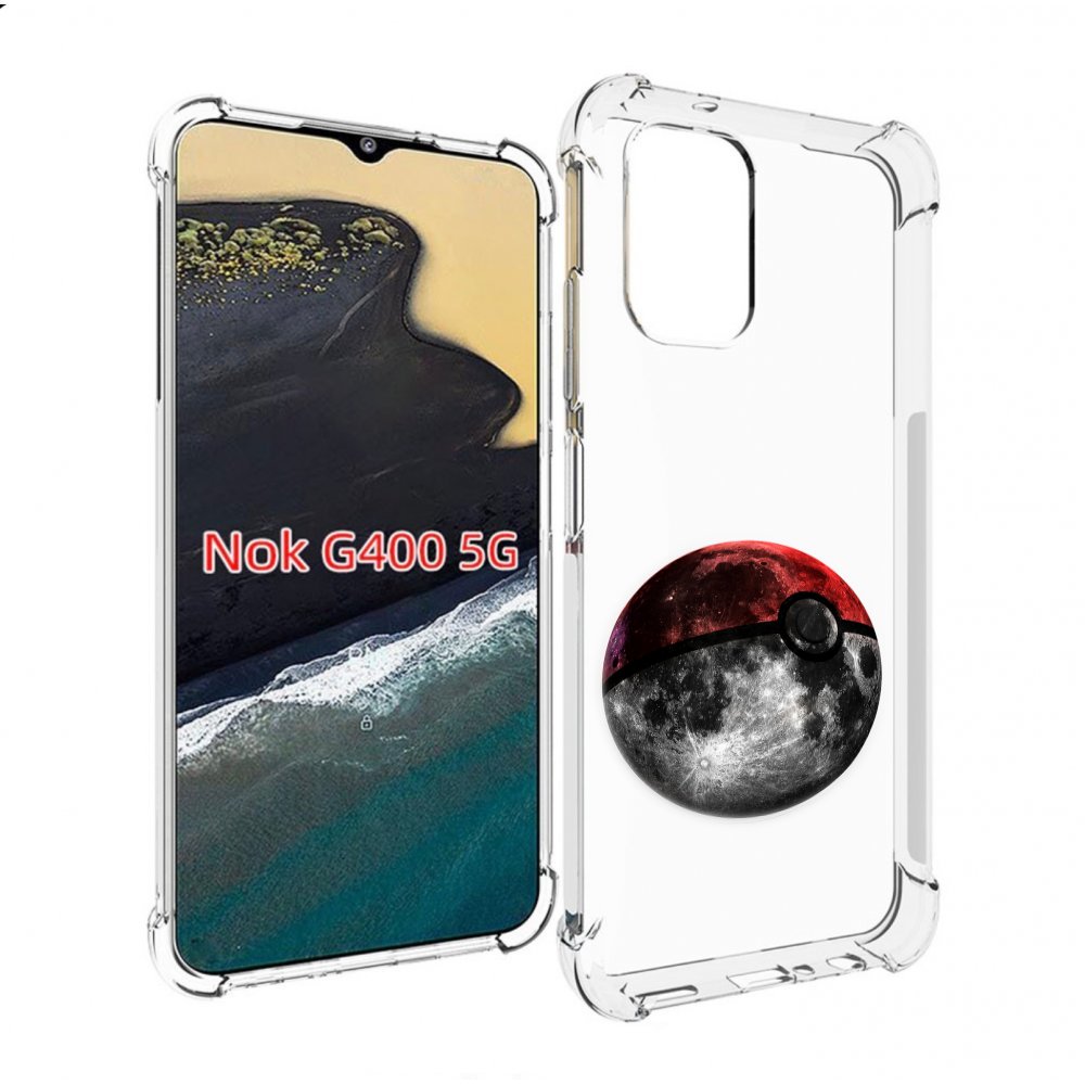 

Чехол MyPads планета покебол для Nokia G400 5G, Прозрачный, Tocco