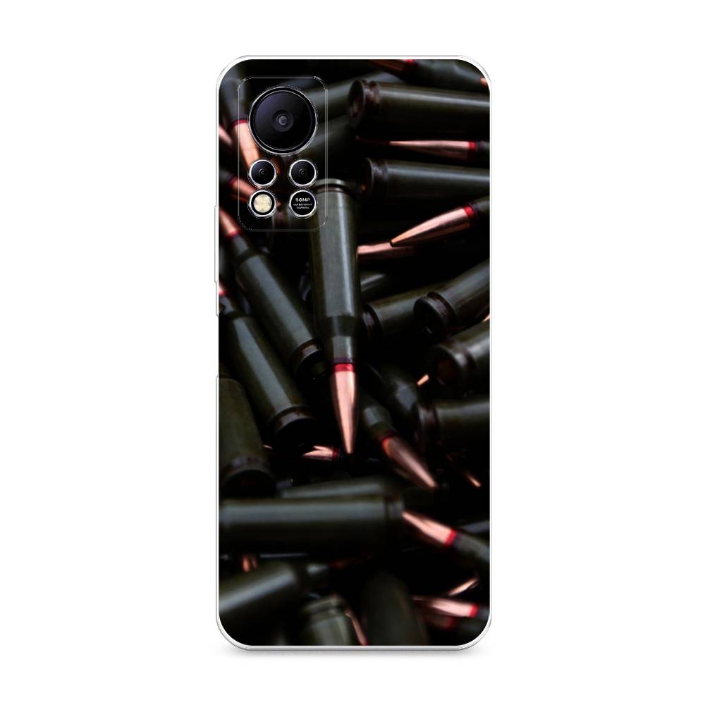 

Чехол Awog на Infinix HOT 11S NFC "Пули черные", Разноцветный, 3100950-5