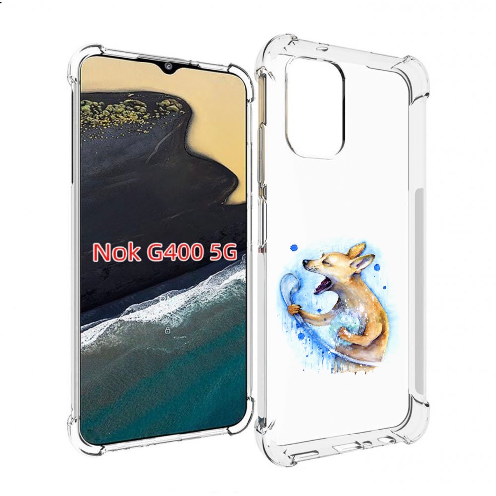 

Чехол MyPads пение в душе для Nokia G400 5G, Прозрачный, Tocco