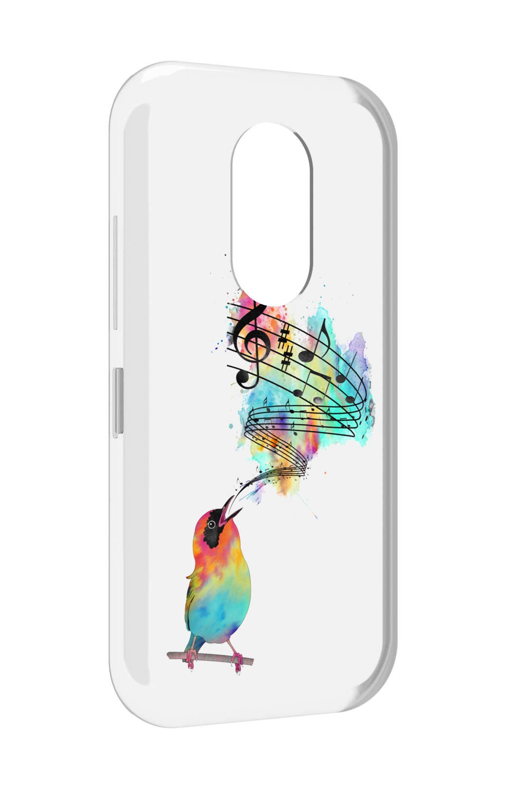 

Чехол MyPads певчая птичка для Doogee S61 / S61 Pro, Прозрачный, Tocco