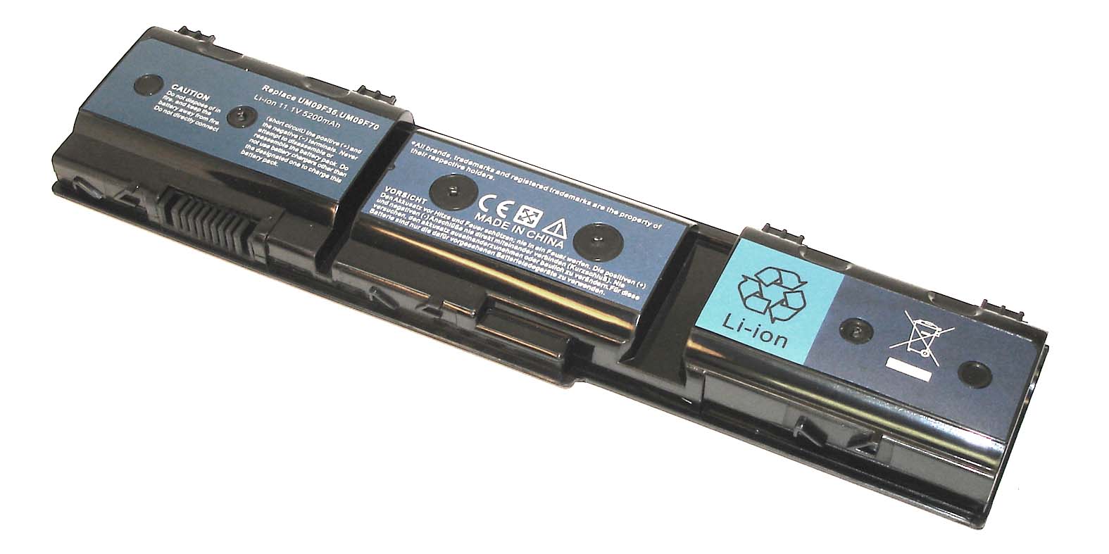 Аккумулятор GREENWAY для ноутбука Acer Aspire 1425P 1825PTZ (UM09F36 ) 5200mAh OEM черная