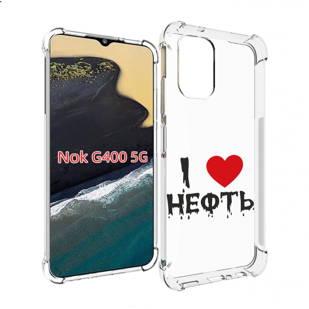 

Чехол MyPads нефть для Nokia G400 5G, Прозрачный, Tocco