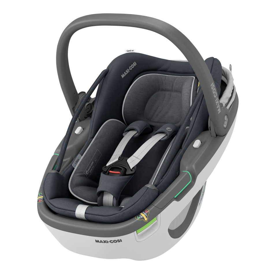

Автокресло Maxi-Cosi Coral 360 Essential Graphite графит, Серый
