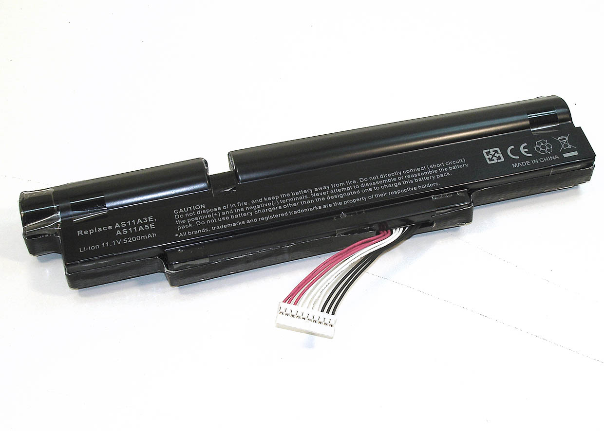 Аккумулятор GREENWAY для ноутбука Acer Aspire 3830 (AS11A3E) 11.1V 5200mAh OEM черная