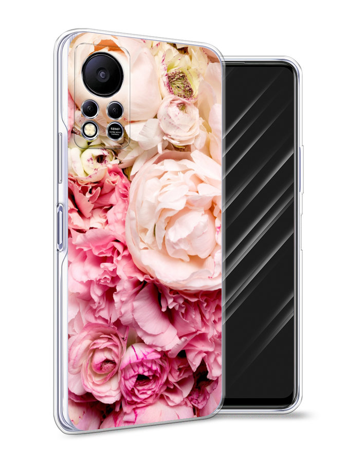

Чехол Awog на Infinix HOT 11S NFC "Пионы яркие", Разноцветный, 3100950-8