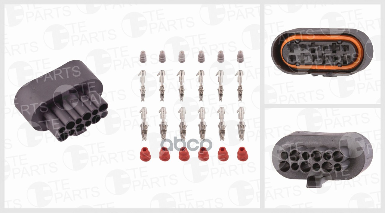

TEPARTS Разъём кабеля 12 pin в к-кте, для Thermo 90/90 S, 90ST