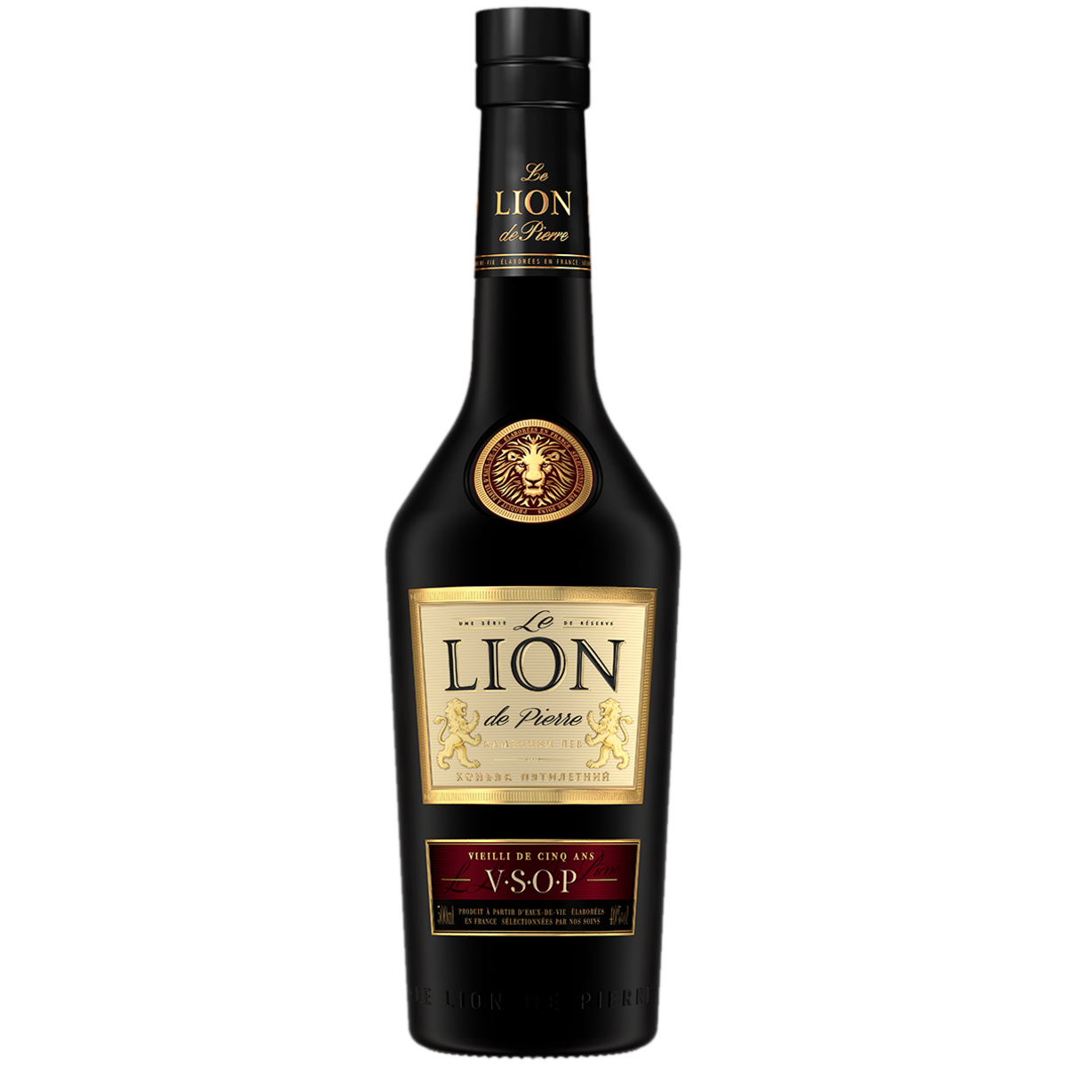 Коньяк Кам.Лев LE LION DE PIERRE5*40%0,5