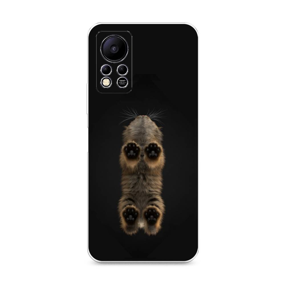 

Чехол Awog на Infinix HOT 11S NFC "Кошачьи лапки", Разноцветный, 3100950-1